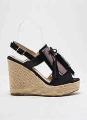 Espadrilles noir PLAYA pour femme seconde vue