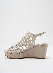 Sandales/Nu pieds beige ZODIACO pour femme seconde vue