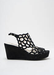 Sandales/Nu pieds noir ZODIACO pour femme seconde vue