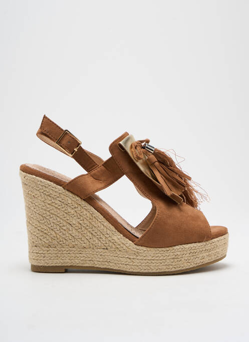 Espadrilles marron PLAYA pour femme