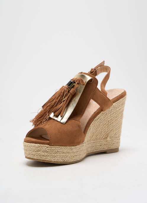 Espadrilles marron PLAYA pour femme