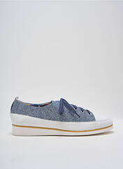 Baskets bleu FUGITIVE BY FRANCESCO ROSSI pour femme seconde vue