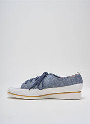 Baskets bleu FUGITIVE BY FRANCESCO ROSSI pour femme seconde vue