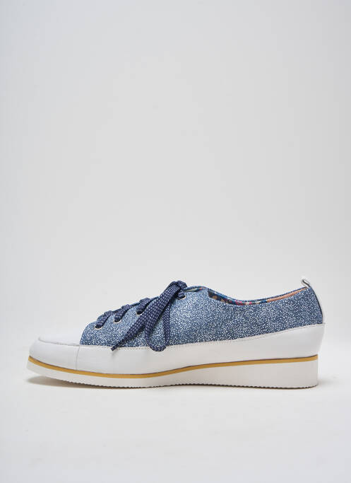 Baskets bleu FUGITIVE BY FRANCESCO ROSSI pour femme