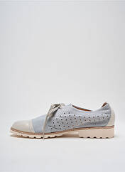 Derbies gris FUGITIVE BY FRANCESCO ROSSI pour femme seconde vue