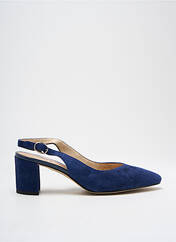 Escarpins bleu FUGITIVE BY FRANCESCO ROSSI pour femme seconde vue