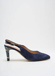 Escarpins bleu MUSELLA pour femme seconde vue