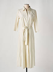 Robe longue beige ANGELA DAVIS pour femme seconde vue