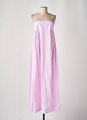 Robe longue rose LUMINA pour femme seconde vue