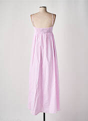 Robe longue rose LUMINA pour femme seconde vue