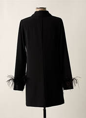 Robe courte noir ANGELA DAVIS pour femme seconde vue