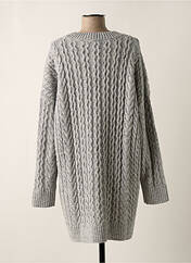 Robe pull gris ANGELA DAVIS pour femme seconde vue