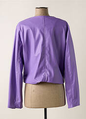 Veste chic violet LUMINA pour femme seconde vue