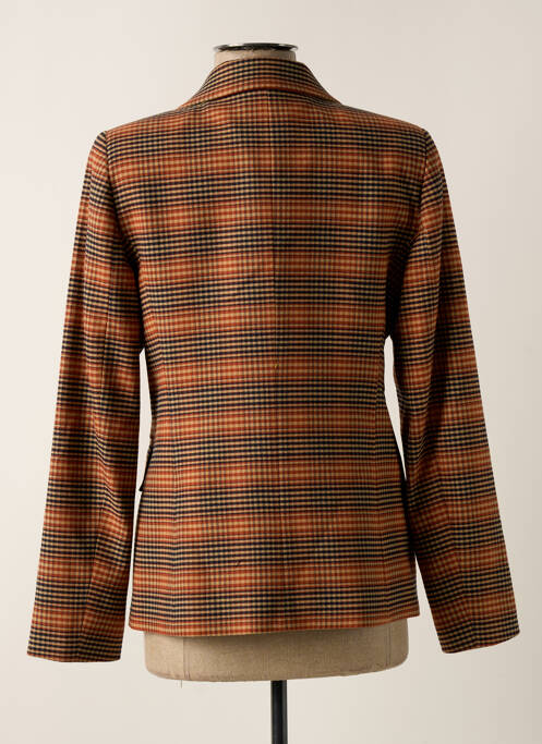 Blazer orange DIANA GALLESI pour femme