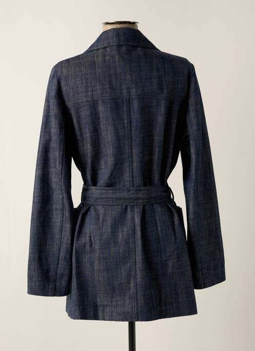 Manteau court bleu DIANA GALLESI pour femme