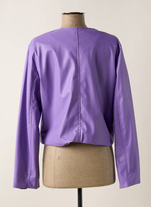 Veste chic violet LUMINA pour femme