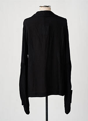 Blouse manches longues manches longues noir LUMINA femme
