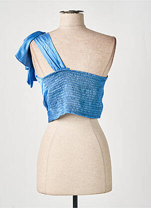 Top manches courtes manches courtes bleu KING KONG femme