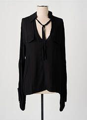 Blouse noir LUMINA pour femme seconde vue