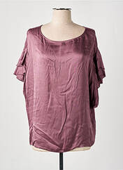 Blouse violet ANGELA DAVIS pour femme seconde vue