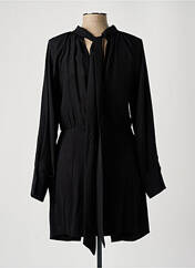 Robe courte noir ANGELA DAVIS pour femme seconde vue