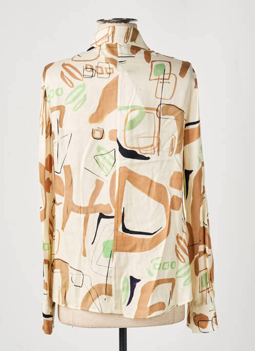 Blouse beige DIANA GALLESI pour femme