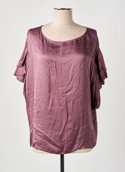 Blouse violet ANGELA DAVIS pour femme