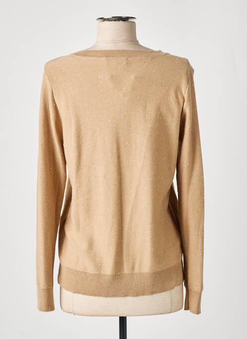 Pull beige DIANA GALLESI pour femme