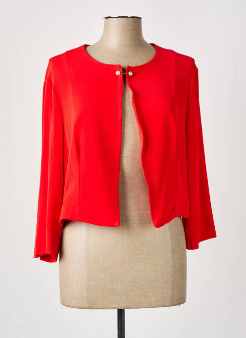 Veste chic rouge DAMA MIA pour femme