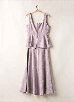 Ensemble jupe coupe cintrée violet LOVE & PASSION femme