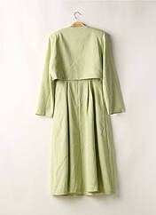 Ensemble robe vert LOVE & PASSION pour femme seconde vue