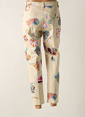 Pantalon 7/8 beige ANGELA DAVIS pour femme seconde vue