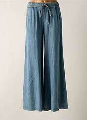 Pantalon large bleu ANGELA DAVIS pour femme seconde vue