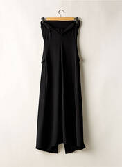 Robe longue noir ANGELA DAVIS pour femme seconde vue