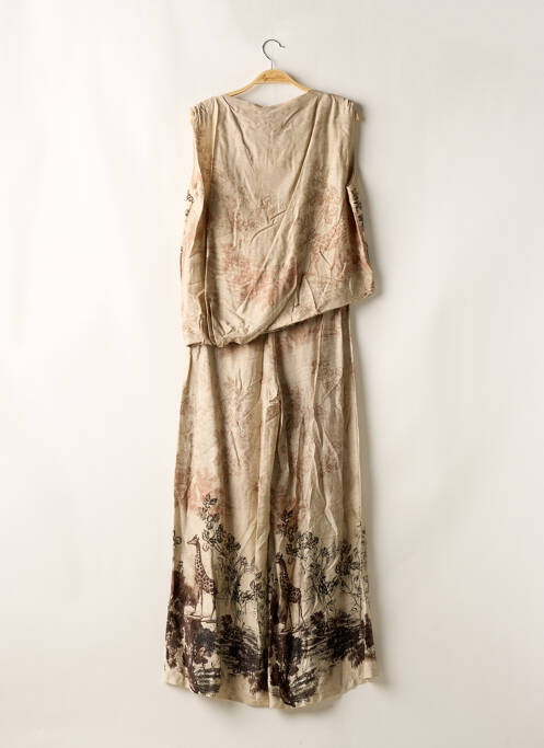 Ensemble pantalon coupe fluide beige ANGELA DAVIS femme