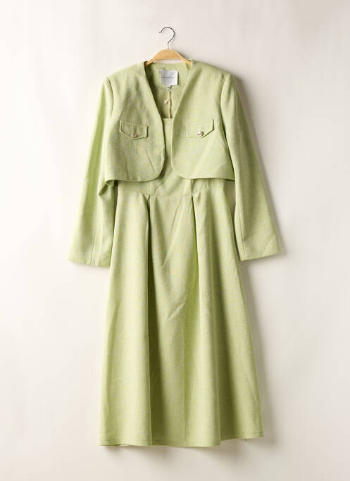 Ensemble robe vert LOVE & PASSION pour femme