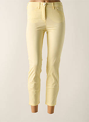 Pantalon 7/8 jaune TONI femme
