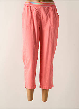 Pantacourt rose TONI femme