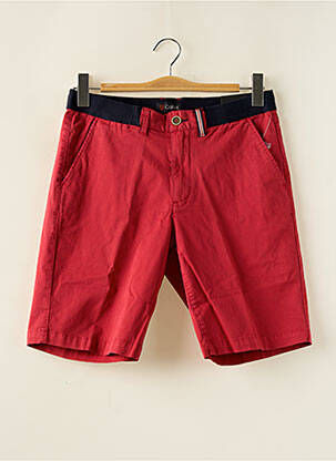 Bermuda rouge COFOX homme