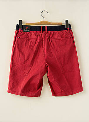 Bermuda rouge COFOX homme