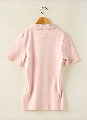 Polo rose TOMMY HILFIGER femme