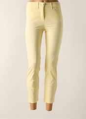 Pantalon 7/8 jaune TONI pour femme seconde vue