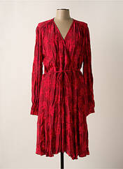 Robe mi-longue rouge TOMMY HILFIGER pour femme seconde vue