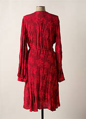 Robe mi-longue rouge TOMMY HILFIGER pour femme seconde vue