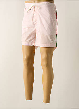 Short de bain rose EDEN PARK pour homme