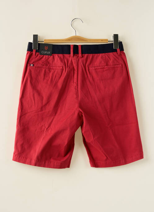 Bermuda rouge COFOX pour homme