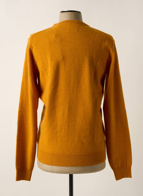 Pull col roulé jaune GANT homme