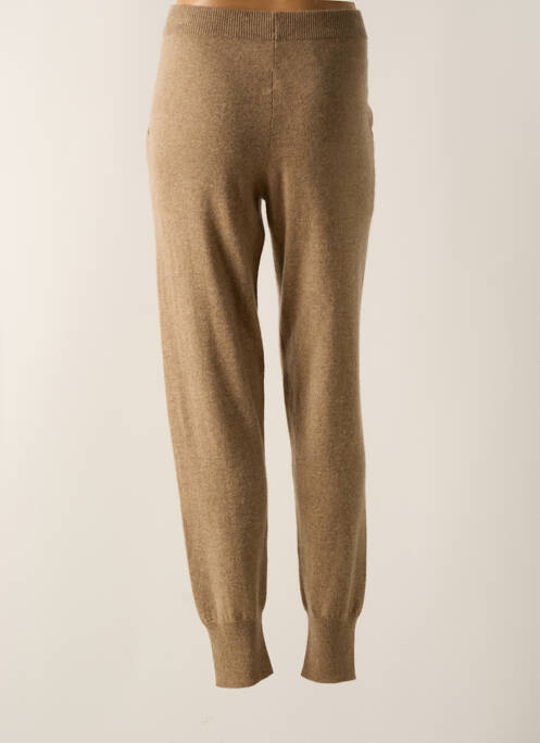 Jogging marron CHARMING SMILE pour femme