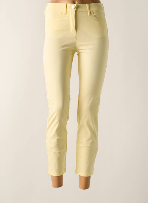 Pantalon 7/8 jaune TONI pour femme