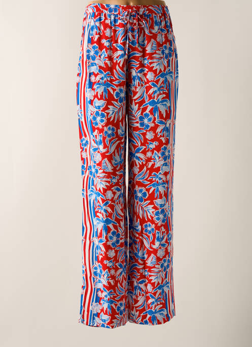 Pantalon droit rouge TOMMY HILFIGER pour femme